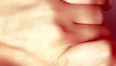 CHEATING WIFE TAKES CUM IN MOUTH UP CLOSE!