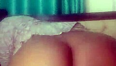 Angela Oxo bounces her booty with toys, she teases.