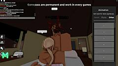 A white girl enjoys a rough encounter with a white partner.