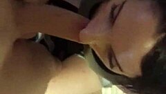 Wow! Lil Devil Gets Throat Fucked Hard by Longstroked in Wild Scene