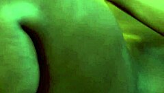 Ana Foxxx performs a striptease with clothes ripped in Supernova PMV.