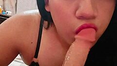 i suck my dildo solo