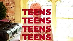 Teen Student In Cosplay Uniform Swallows Creampie From Neighbor