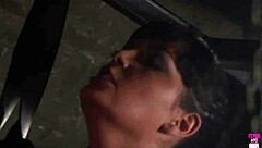 strapon and cock combo