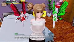 exploring the harem hotel in episode 240 of the game