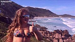 fantastic scenes from brazil's most beautiful naturist beach 😊