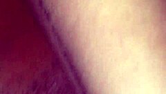 Ex Ebony Girlfriend Teases Vibrator Before Sucking Cock