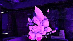 Come on, furry girlfriend, let's pound that big ass in hard doggystyle Roblox action!