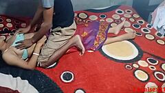 Watch red saree wife getting fucked doggystyle