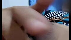 I licked my asian girlfriend's pussy during video call sex via whatsapp in 2025