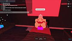 Futa fucks slut hard at nightclub with big tits 😈