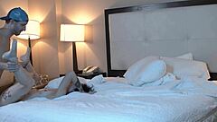 jake grand and gracie lou in a missionary position scene