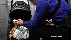 I Feel So Excited Stealing That Big Dick Dildo From The Hottie In The Back Office For Hardcore Fun