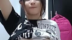 the colombian masseuse i hired for lingerie cosplay ends up fucking me in real amateur action