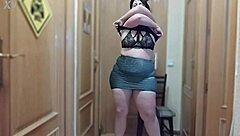 Dancing And Striptease With Big Ass