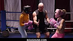 Gia Dibella says, 'Stepbrother, just take what you want from my pussy roughly.' Krystal Davis agrees