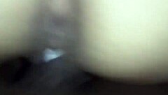Girlfriend creamy pussy with big black cock