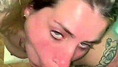 Latina Deepthroats and Swallows Cum