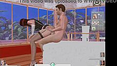 High On Sex Slave Gets Her Ass Fucked Hard!