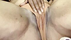 Make that wet pussy squirt through her panties