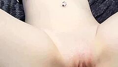 Amateur portrait video with close-up homemade scenes