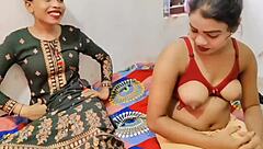 अरे, क्या यह पार्टी में कमल और रिया को रूम में बुलाकर रफ डर्टी टॉक सेक्स के लिए बेस्ट थ्रीसम नहीं है?