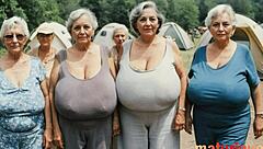 फैंटेसी ग्रैनीज़ मोटे बड़े बूब्स के साथ चर्च में