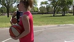 Longtime friends explore first lesbian clit licking 😍