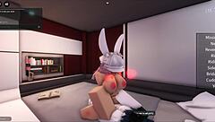 Intense Pussy Breaking Action In Roblox Game
