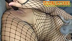 I Masturbate With A Vibrator And Swallow A Delicious Cock.