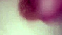 Can Gretala Handle the Cock Rubbing on Her Tits Like a Slut?