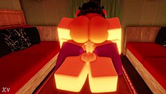 Slutting out my friend in a wild session