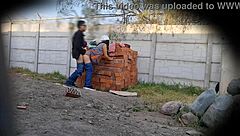 i flashed my ass to the boss and orgasmed outdoor in mexican fetish fun