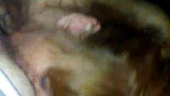 kimberlie blowing monster cock in close up