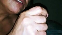 Momma Excels at Sucking Cock in Intense Blowjob