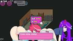 step sister and redhead friend caught in first time threesome with step bro