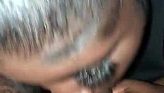 i'm a 19 year old bbw giving sloppy nasty head to this big fat monster cock