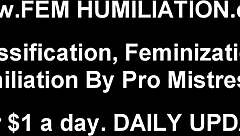 I think you look much better as a sissy girl in this femdom scene