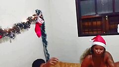 Invited tenant for christmas dinner and we fucked hard