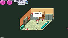 step sister and redhead friend caught in first time threesome with step bro