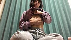 Japanese amateur demonstrates a personal routine in a quiet setting