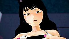 Team RWBY's intense workout session pushes limits in POV