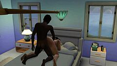 I invited my young lover for secret sex as an arab milf at home