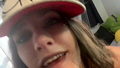 white emo slut gets choked and creampied in dorm while moaning black lives matter during sloppy tattooed assfucking