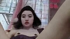 I am so horny, masturbating alone in my homemade amateur scene, feeling the pleasure