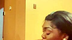 Hot Creamy Ebony Living Room Fucking