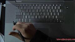 Filthy Girl Masturbates After Dinner With Toys And Bondage