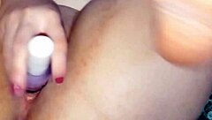 Strangers cum on my wife through the glory hole in this cuckold pov session