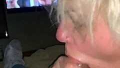 Big black cock blowjob feels amazing