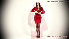 Emily Marilyn, you're the queen of leg tease